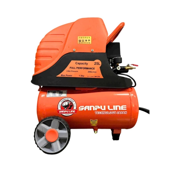 Máy nén khí mini 25 lít SPY-25L đầu liền