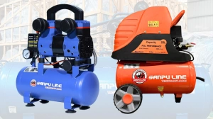 So sánh máy nén khí có dầu và không dầu hãng SanpuLine